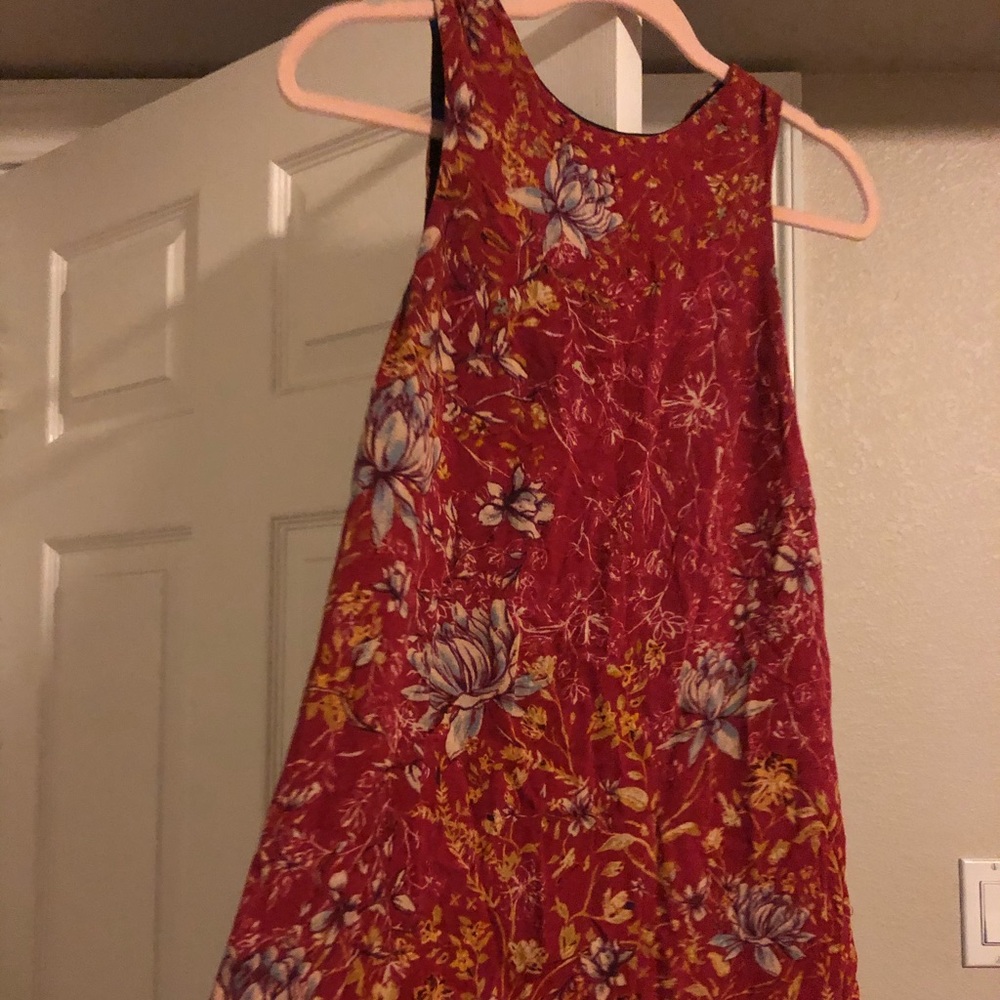 URBAN OUTFITTERS floral halter dress